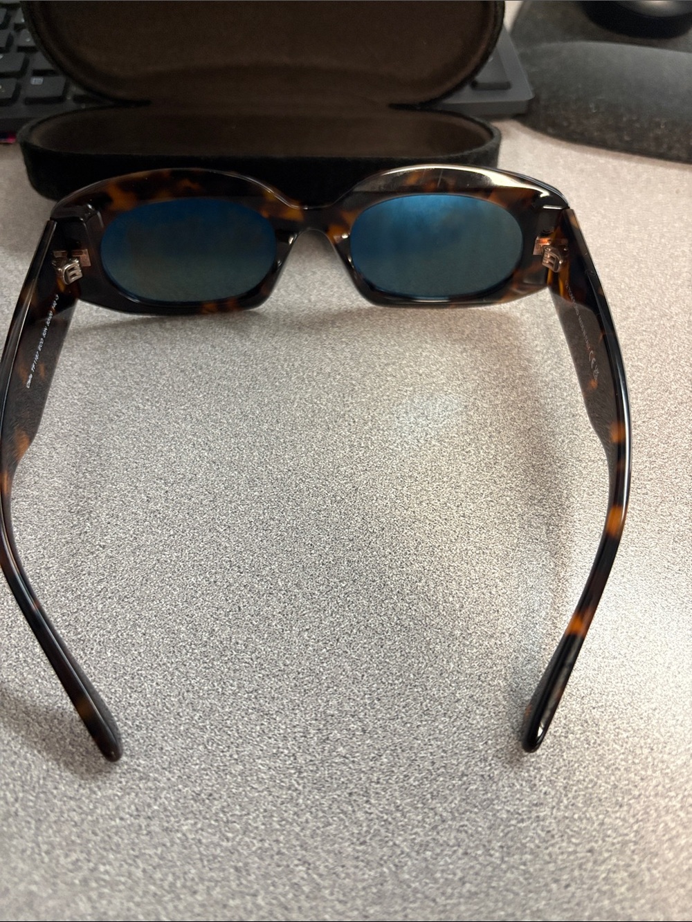 Tom Ford Tortoiseshell Sunglasses with Dark Lenses - Picture 3 of 4